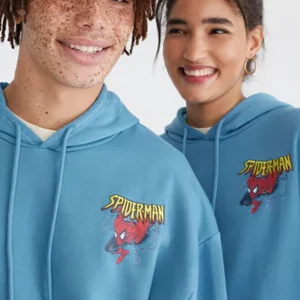 Marvel Aero Spider-Man blue Hoodie
