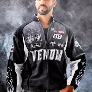 Marvel Venom Moto Biker Jacket