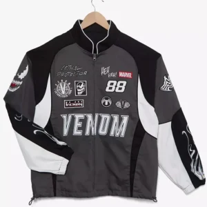 Marvel Venom Moto Biker Jacket