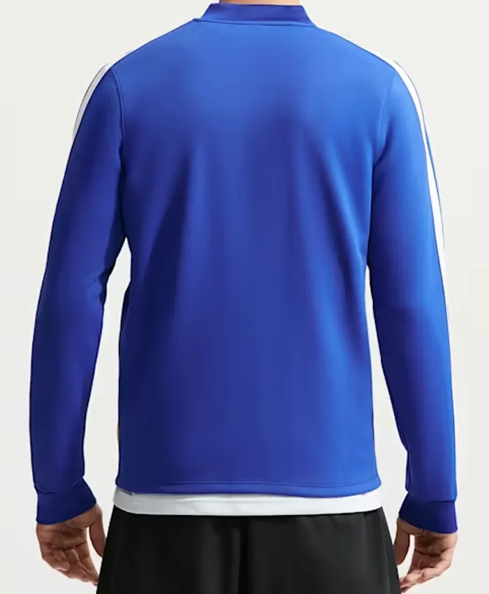 Men’s Chelsea Nike Strike Dri-FIT Blue Track Jacket Buy Niw