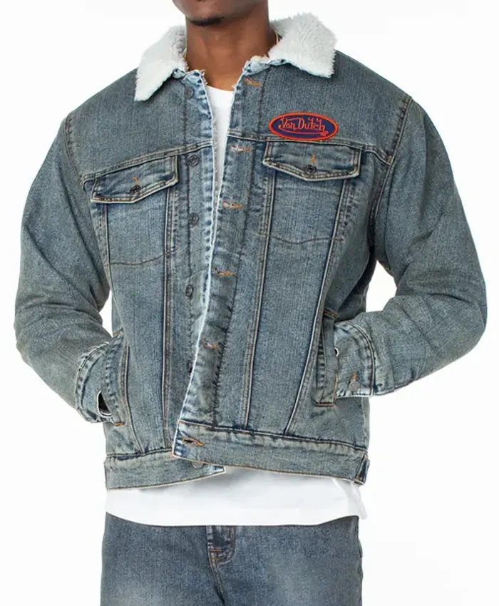 Men’s Von Dutch Denim Trucker Jacket