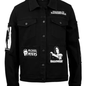 Michael Myers Black Denim Jacket