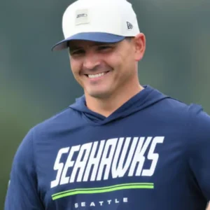 Mike Macdonald Preseason 2026 Seahawks Short Sleeve Hooded T-Shirt