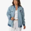 Minnesota Lynx Denim Bomber Jacket