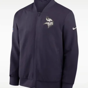 Minnesota Vikings 2026 Nike Rivalries Sideline JacketMinnesota Vikings 2026 Nike Rivalries Sideline Jacket