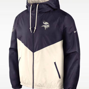 Minnesota Vikings Nike Rivalries Hooded Windrunner Jacket