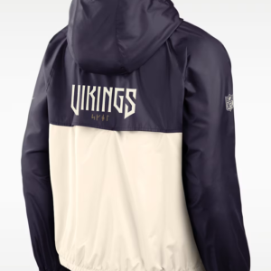 Minnesota Vikings Nike Rivalries Hooded Windrunner Jacket Shop Now