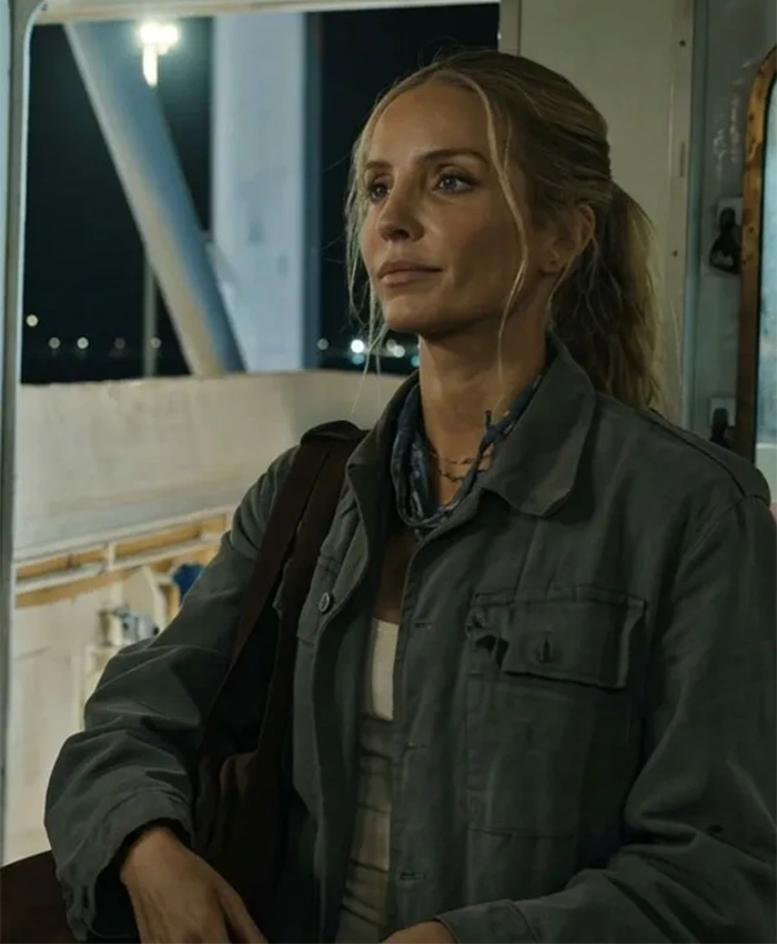 Mutiny 2026 Annabelle Wallis Grey Jacket For Sale