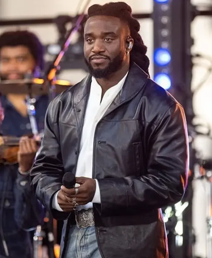 NBC’s Today 2026 Shaboozey Leather Blazer