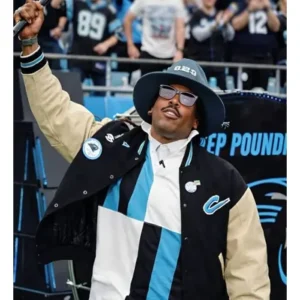 NFC Wild Card Playoffs Cam Newton Panthers Varsity Jacket