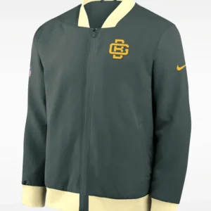 NFL Green Bay Packers Rivalries Sideline Nike Bomber Jacket