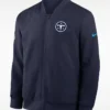 NFL Tennessee Titans Rivalries Sideline Nike Bomber Jacket