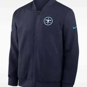 NFL Tennessee Titans Rivalries Sideline Nike Bomber Jacket