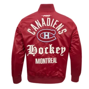 NHL Varsity Satin Jacket