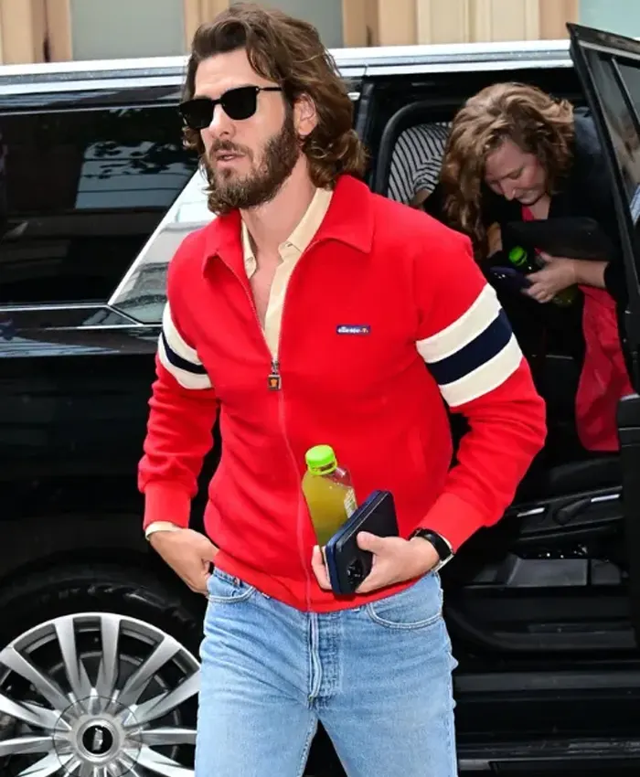NYC 2026 Andrew Garfield Red Jacket