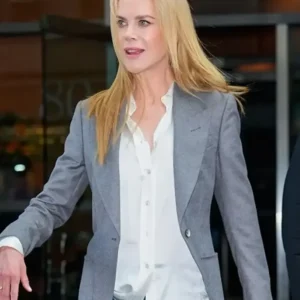 NYC 2026 Nicole Kidman Grey Blazer