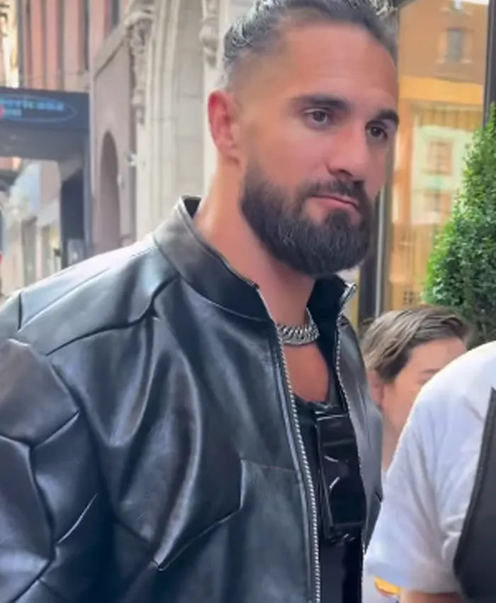 NYC 2026 Seth Rollins Leather Jacket