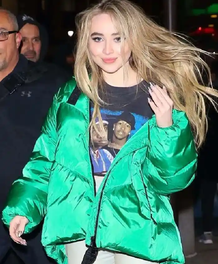NYC Street Style Sabrina Carpenter Jacket