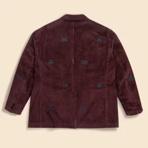 Needles x Brooks Brothers Burgundy Corduroy Jacket Shop Now