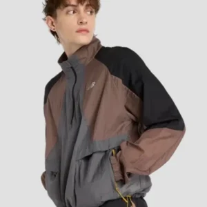 New Balance Better Run Water Resistant Brown Jacket