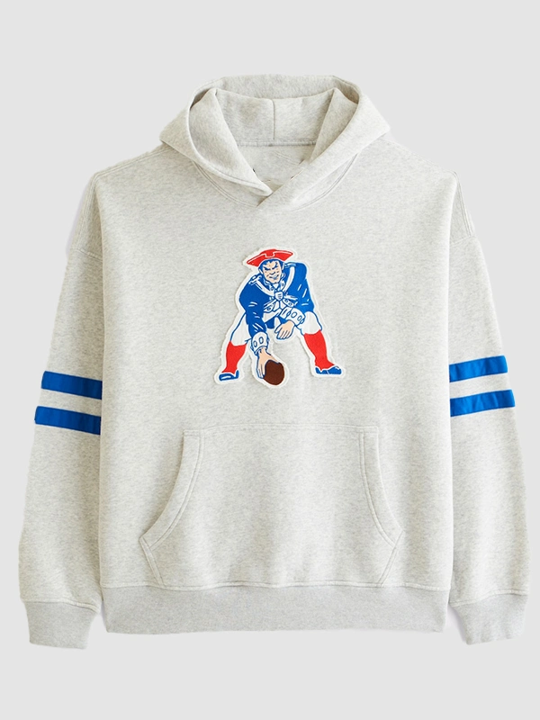 New England Patriots Abercrombie & Fitch Popover Hoodie