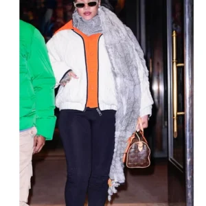 New York City 2026 ASAP Rihanna White Jacket