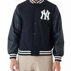 New York Yankees 2009 World Series Wool Black Jacket