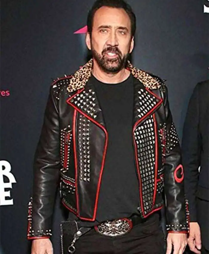 Nicolas Cage Leather Jacket