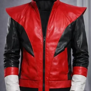 Nightcrawler X‑Men Cosplay Leather Biker Jacket