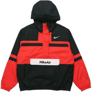 Nike Air Jacket Red Black And White