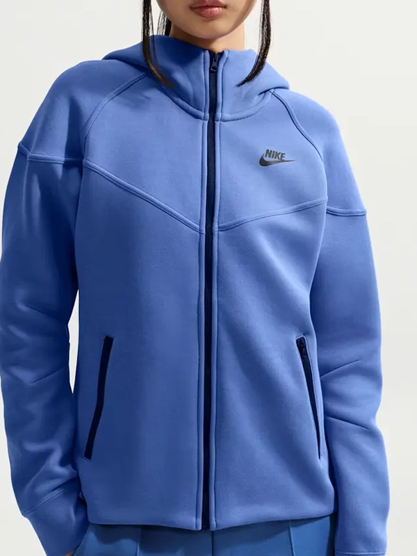 Nike Sportswear Tech Fleece Blue Windrunner Jacket