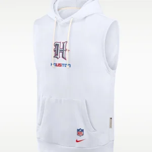 Nike Texans Rivalries 2026 Sideline Sleeveless Hoodie