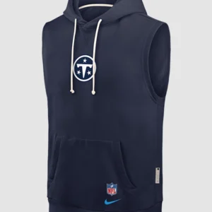Nike Titans Rivalries 2026 Sideline Sleeveless Hoodie