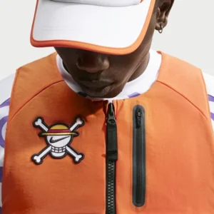 Nike x One Piece Orange Vest For Sale