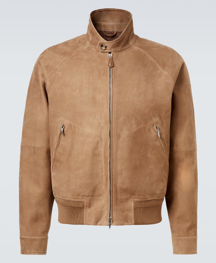 Novak Suede Leather Jacket