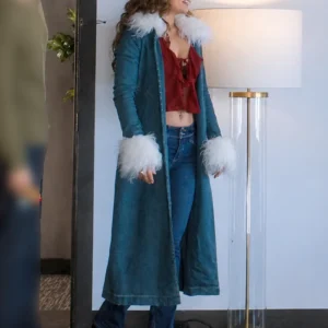 Off Campus S01 Allie Hayes Blue Coat