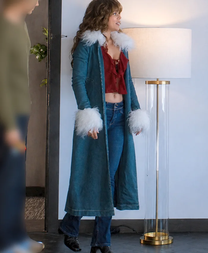 Off Campus S01 Allie Hayes Blue Coat