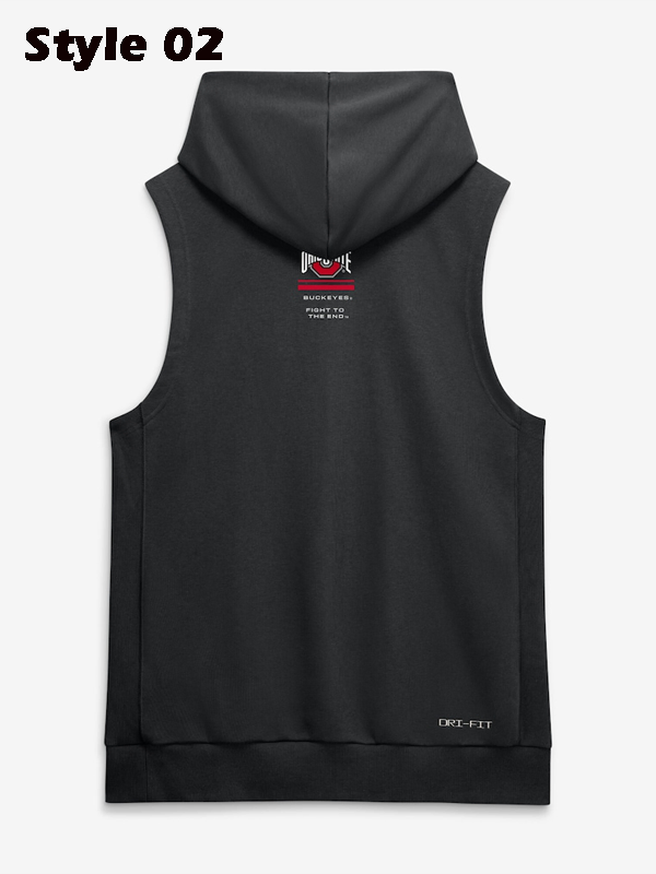 Ohio State Sleeveless Hoodie