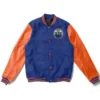Oilers letterman jacket