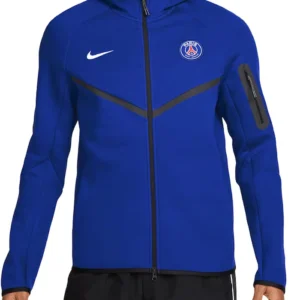 PSG Nike Tech Royal Fleece Track Jacket