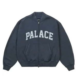 Palace Pigment College Navy Blue Bomber Jacket