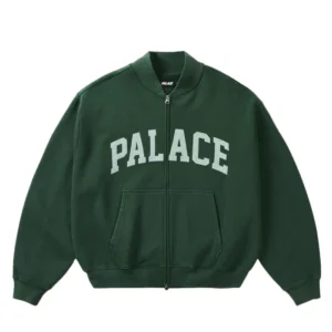 Palace Pigment College The Deep Green Bomber Jacket