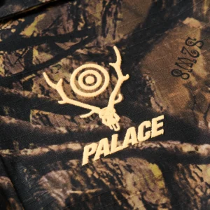 Palace South2 West8 River Trek Olive Camo Jacket For Sale