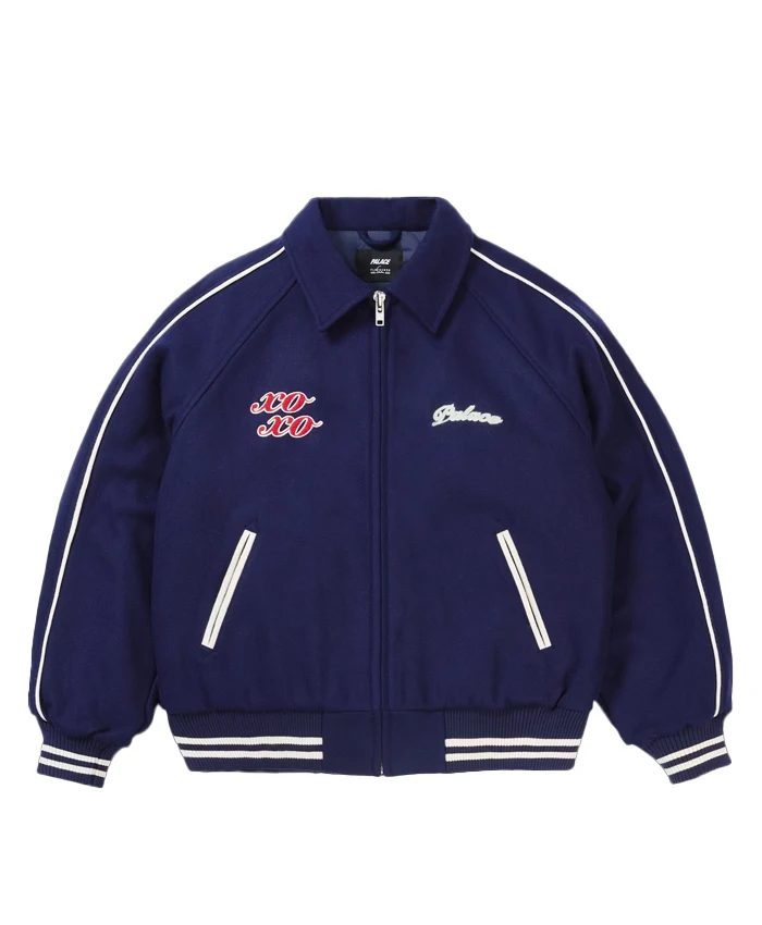 Palace x Betty Boop Navy Blue Varsity Jacket
