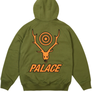 Palace x South2 West8 Hooded Green Jacket