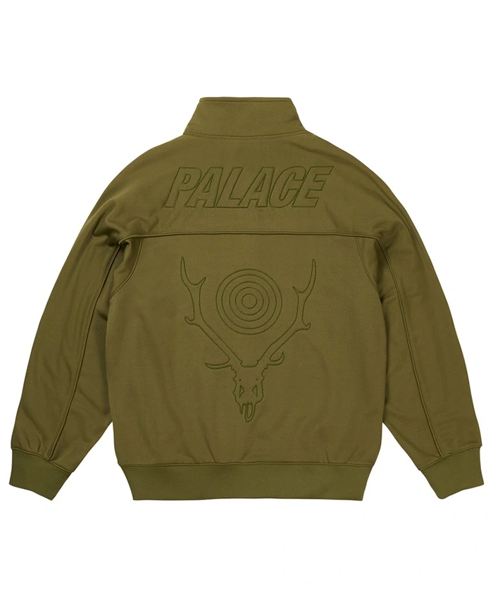 Palace x South2 West8 Olive Track Jacket Shop Now