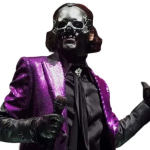 Papa Emeritus IV Ghost Band Sequin Blazer