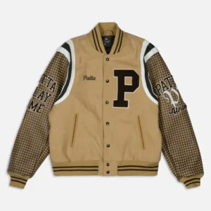 Patta Athletic Houndstooth Varsity Jacket