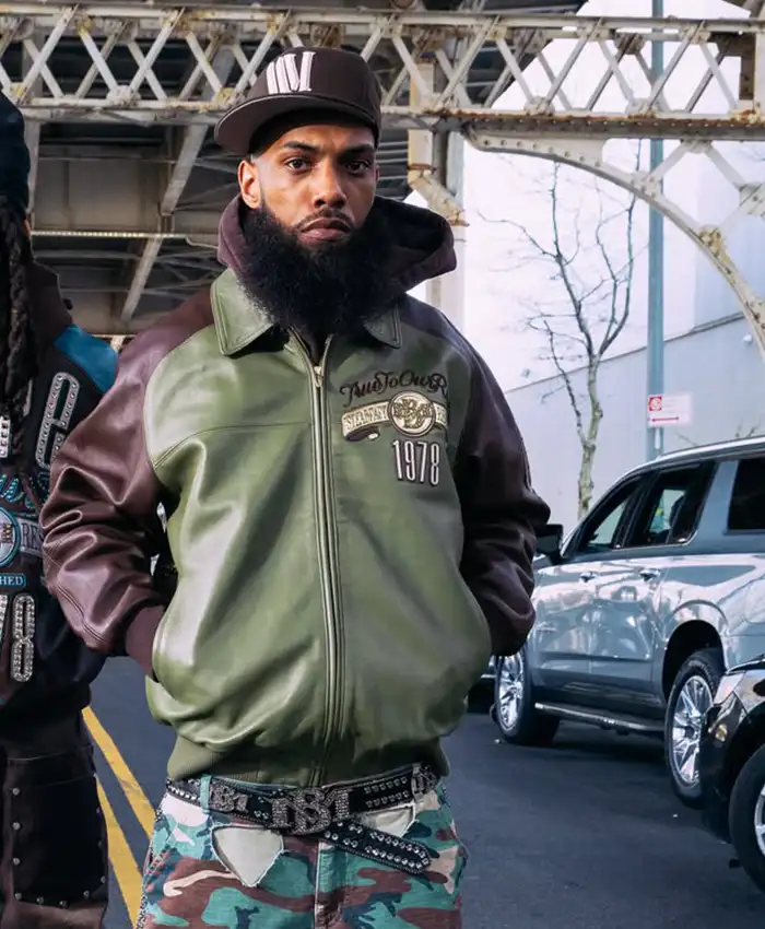 Pelle Pelle Fall 26 True To Our Roots Green Leather Jacket