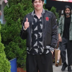 Pete Davidson Tommy Karate Okinawa Bomber Jacket